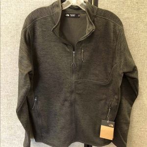 The North Face Dark Heater Gray Canyonlands Full Zip Jacket Men’s Medium NWT